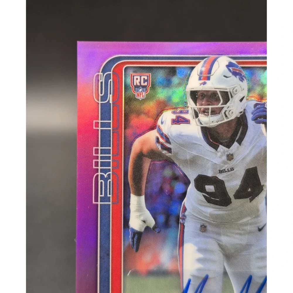2025 Topps Landon Jackson RA-LJ Landon Jackson Pink Refractor Rookie Auto /250